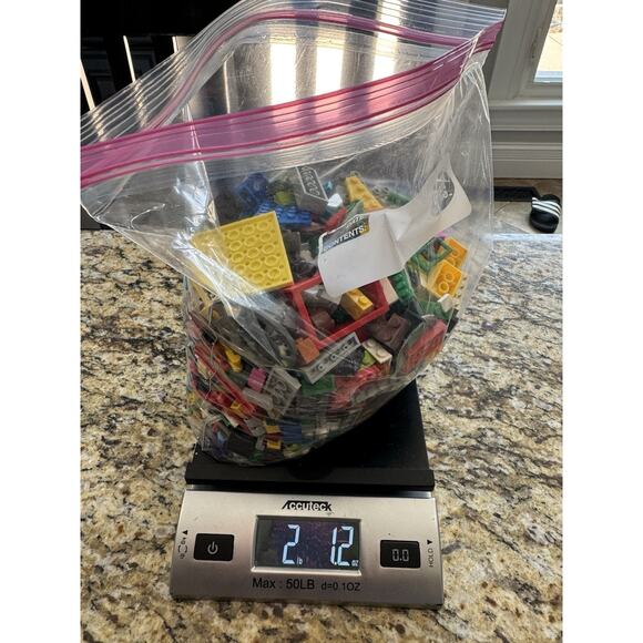 2 TWO POUNDS MIXED LOT OF CLEAN LEGO PIECES from Sets - Picture 3 of 10